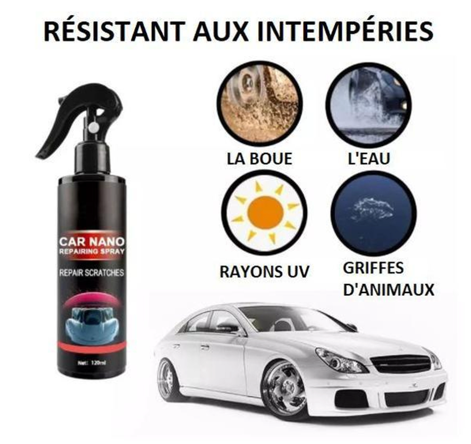 Revêtement céramique hydrophobe pour voiture - Brillance extrème