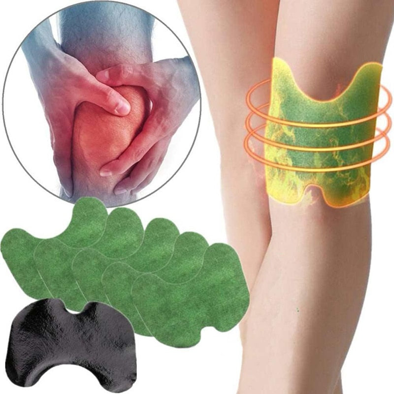 Lot de 36 Patchs genoux anti inflammatoires aux plantes