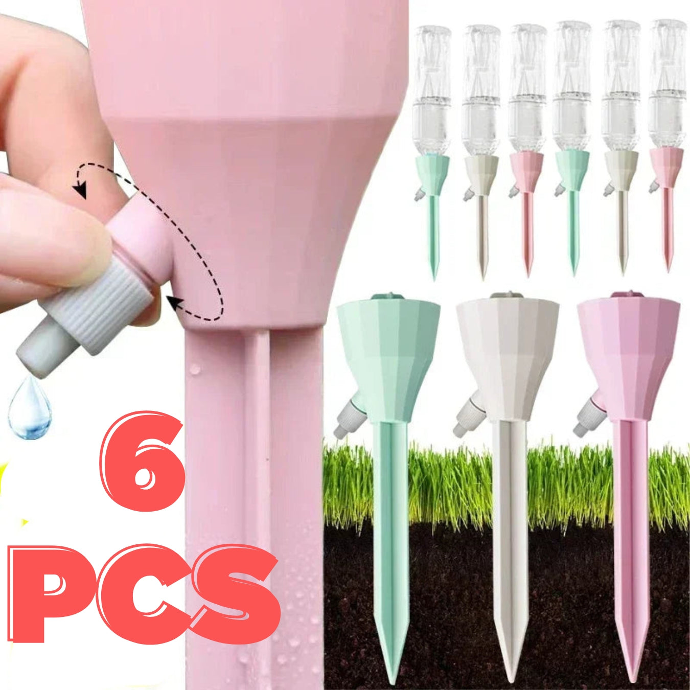 Kit d’Arrosage Goutte à Goutte Automatique - 6 pièces