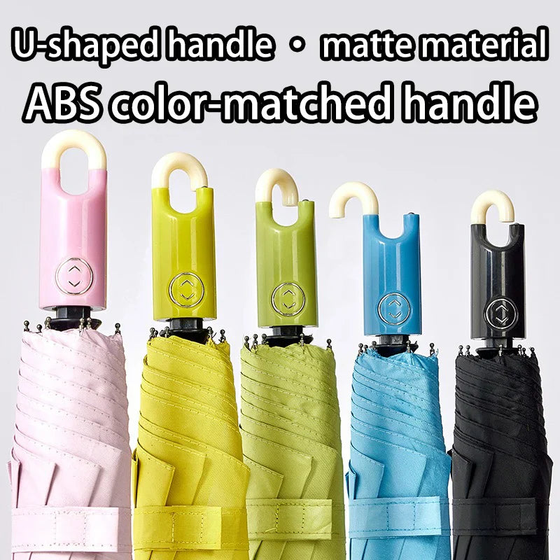 Parapluie Automatique à Crochet – UV & Pluie