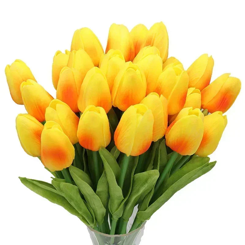 Bouquet Tulipes Fleurs articifielles