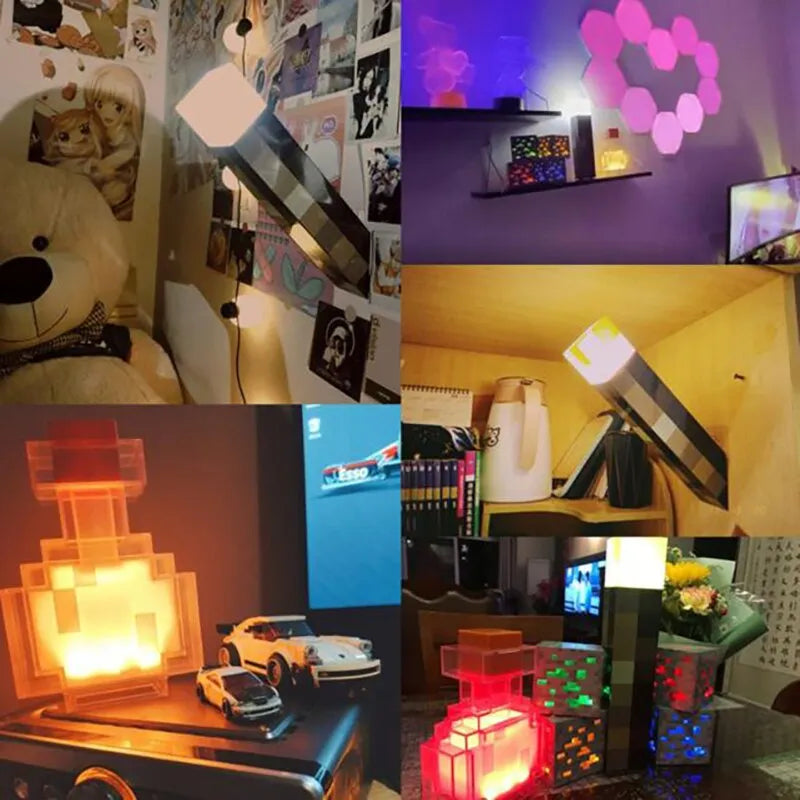 Lampe Torche 80th Multicolore