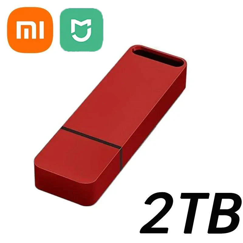 Clé USB 3.0 2 To - Compacte et Pratique + Adaptateur USB-C OFFERT