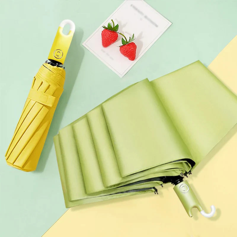 Parapluie Automatique à Crochet – UV & Pluie