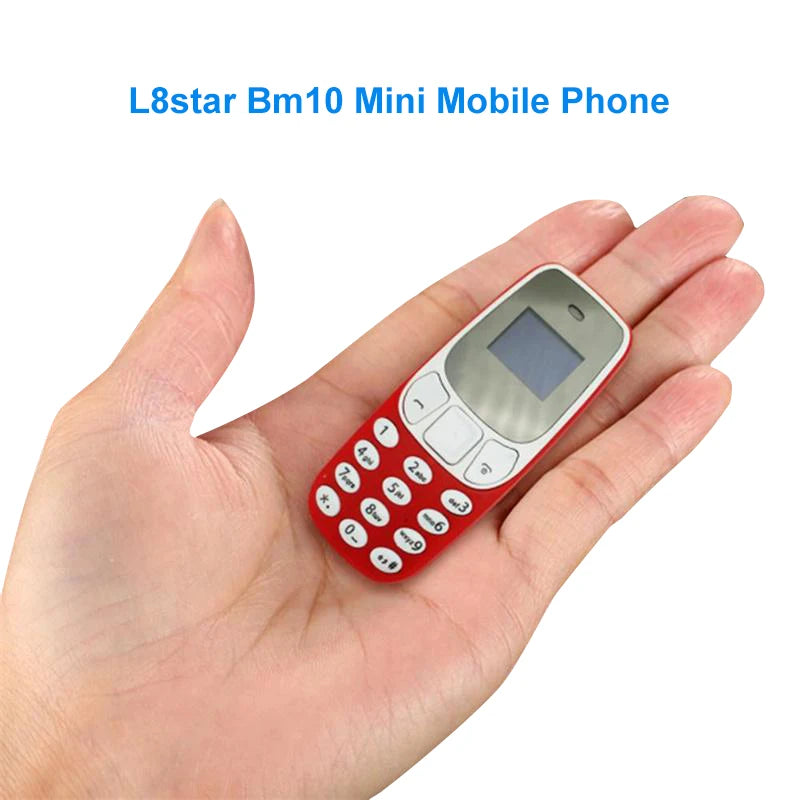 Micro Téléphone de Poche avec Lecteur MP3 et Radio FM