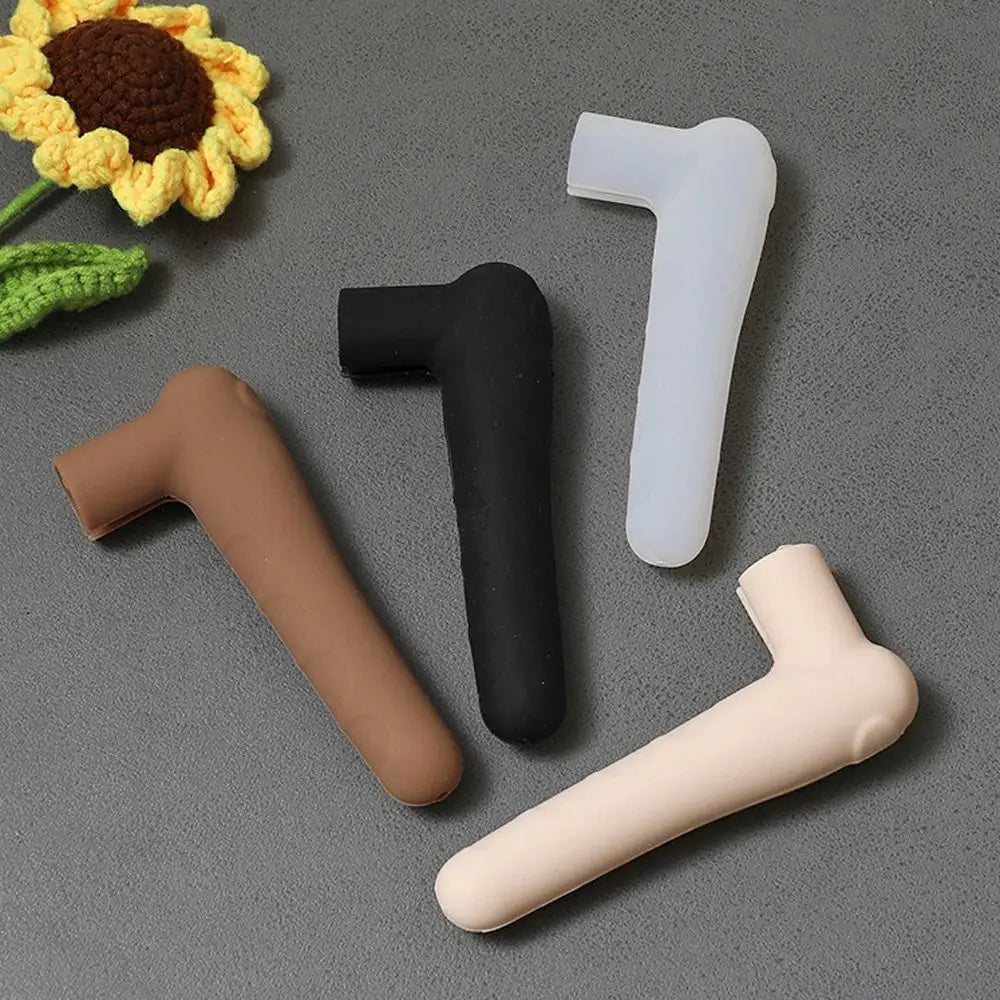 Housse de Poignée de Porte en Silicone – Manchon Antidérapant, Silencieux et Anti-Collision pour Maison