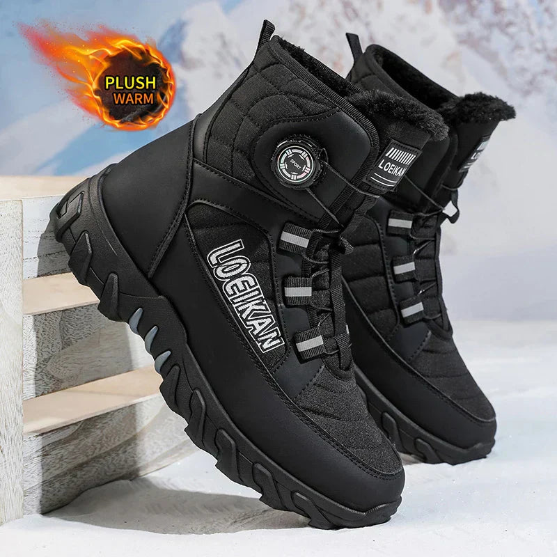 Bottes de Neige Mi-Mollet Imperméables & Doublure Chaude