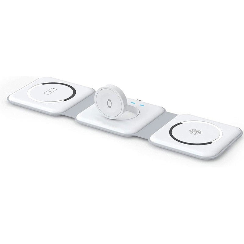 Chargeur à induction sans fil et pliable - 3 en 1