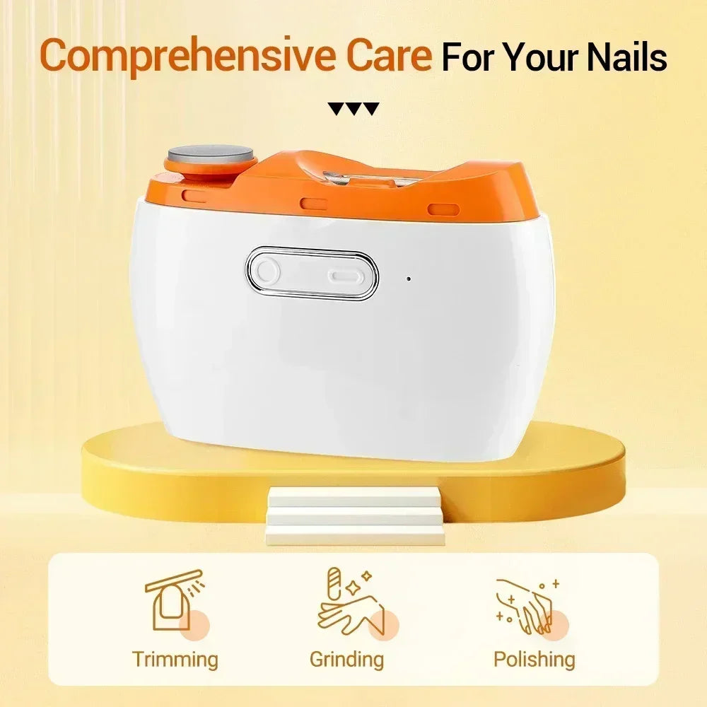 Coupe-Ongles Électrique Innovant - Polissage et Coupe