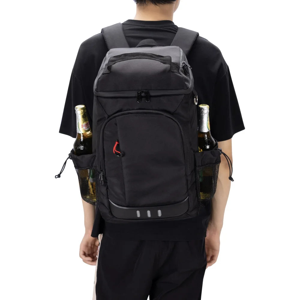 Sac à Dos Isotherme Grande Capacité – Glacière Étanche avec Ouvre-Bouteille pour Pique-Nique, Camping et Randonnée