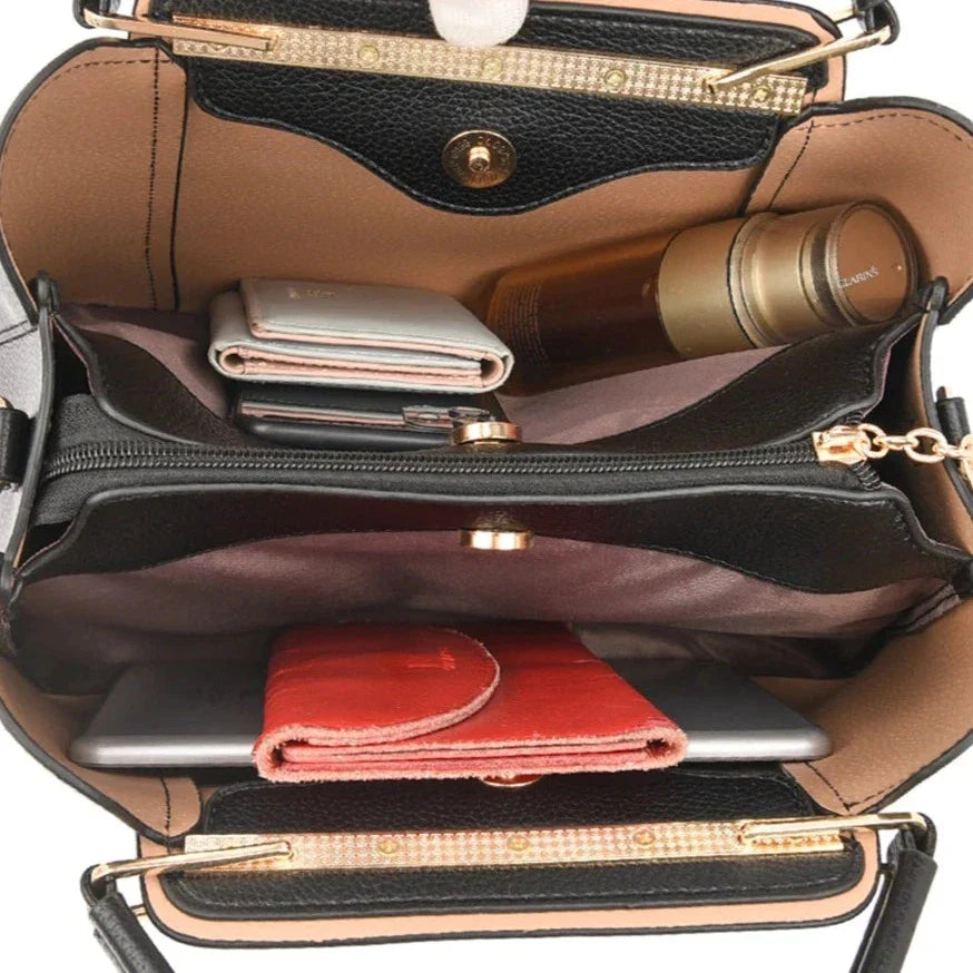 Sac à main PREMIUM en cuir souple pour femmes