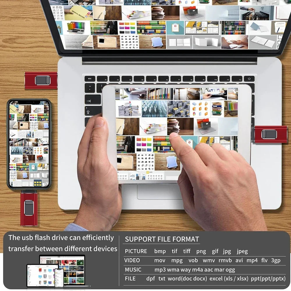 Clé USB smartphone stockage max - Nouvelle Génération