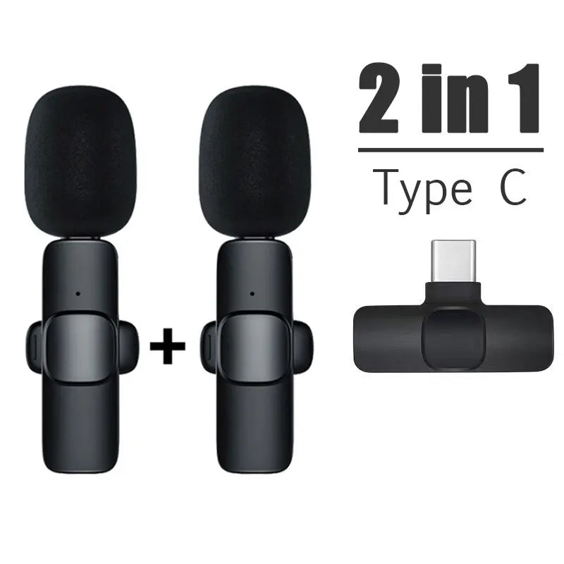 2 Micros + Récepteur Type-C