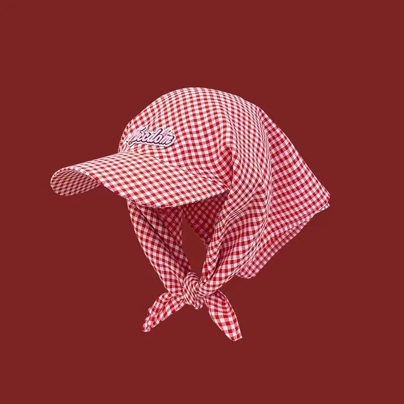 Casquette Pare-Soleil pour Femmes en Tissu Doux