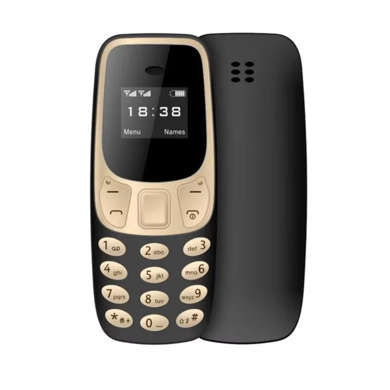 Micro Téléphone de Poche avec Lecteur MP3 et Radio FM