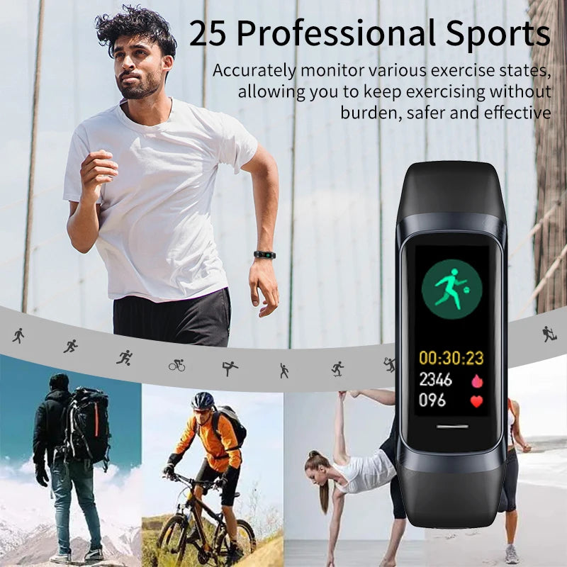 Montre Connectée AMOLED 2024 – Smartwatch Étanche avec Suivi Sport et Fréquence Cardiaque