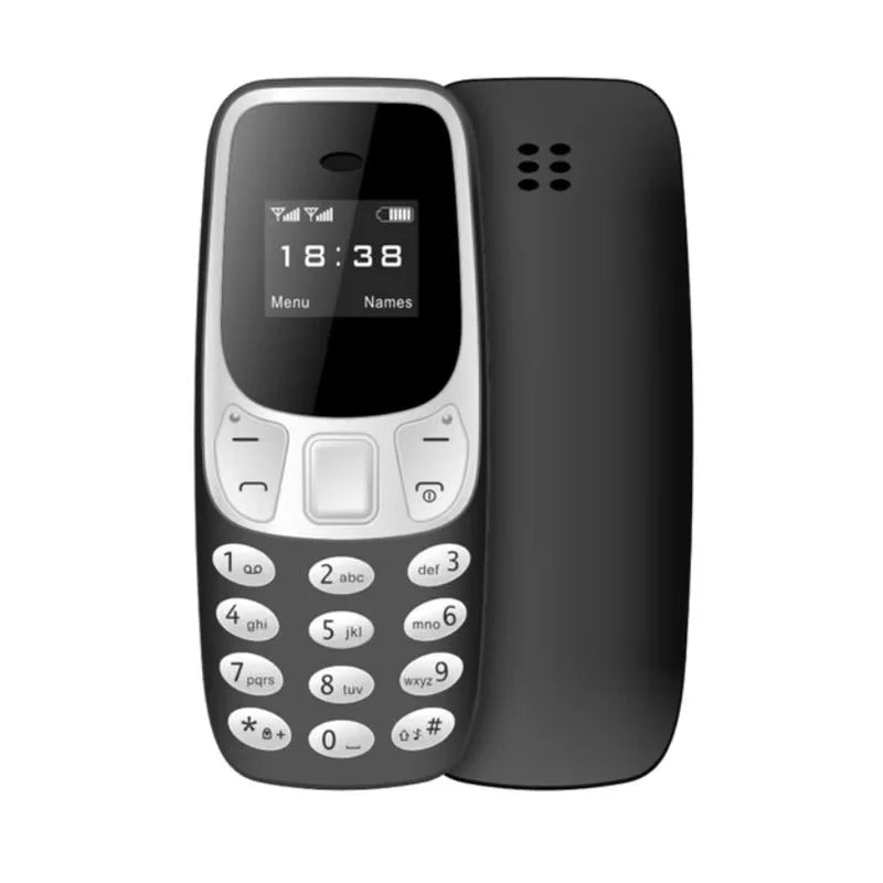 Micro Téléphone de Poche avec Lecteur MP3 et Radio FM