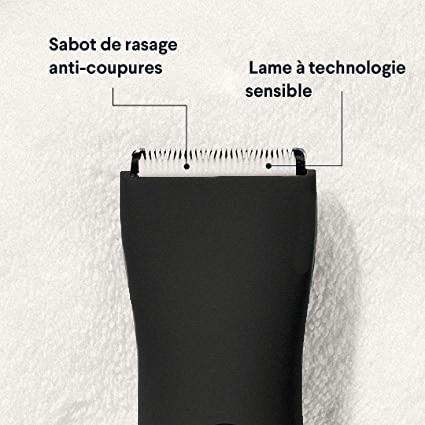 Tondeuse douce et délicate - Parties intimes