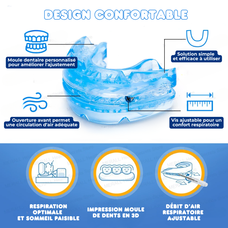 SILENCE SLEEP - Anti-Snoring & Anti-Apnea Mouthpiece