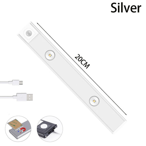 Réglette LED avec détecteur de mouvements - multi LED
