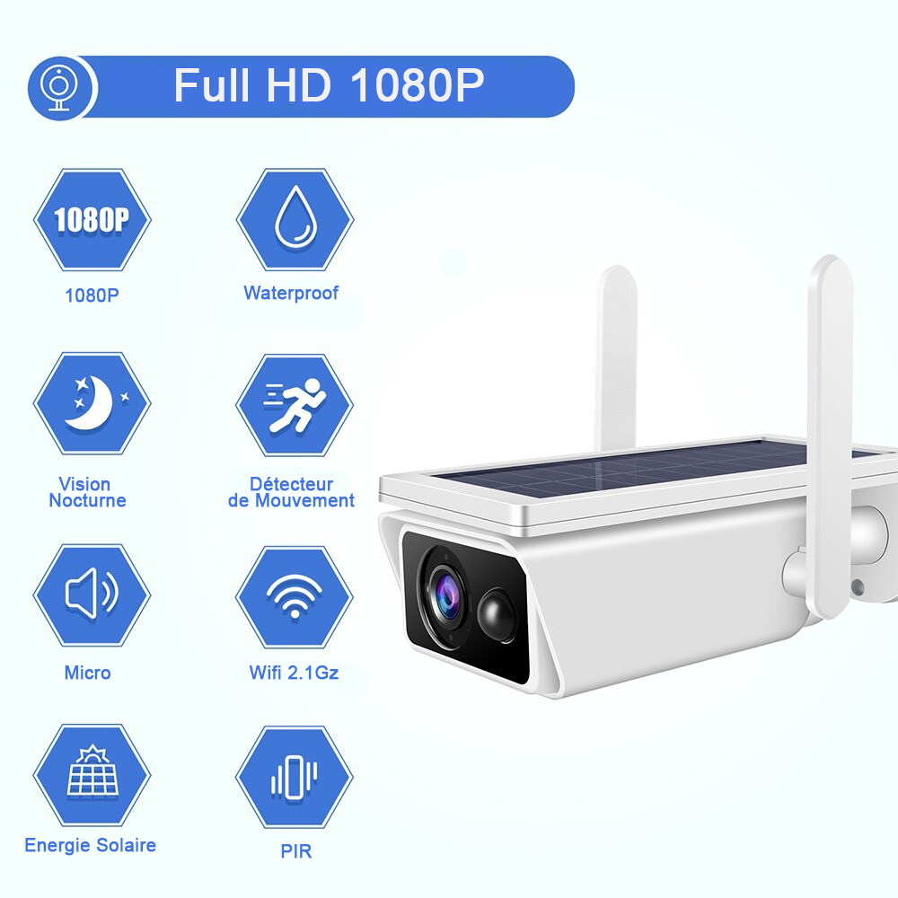Caméra solaire nouvelle génération