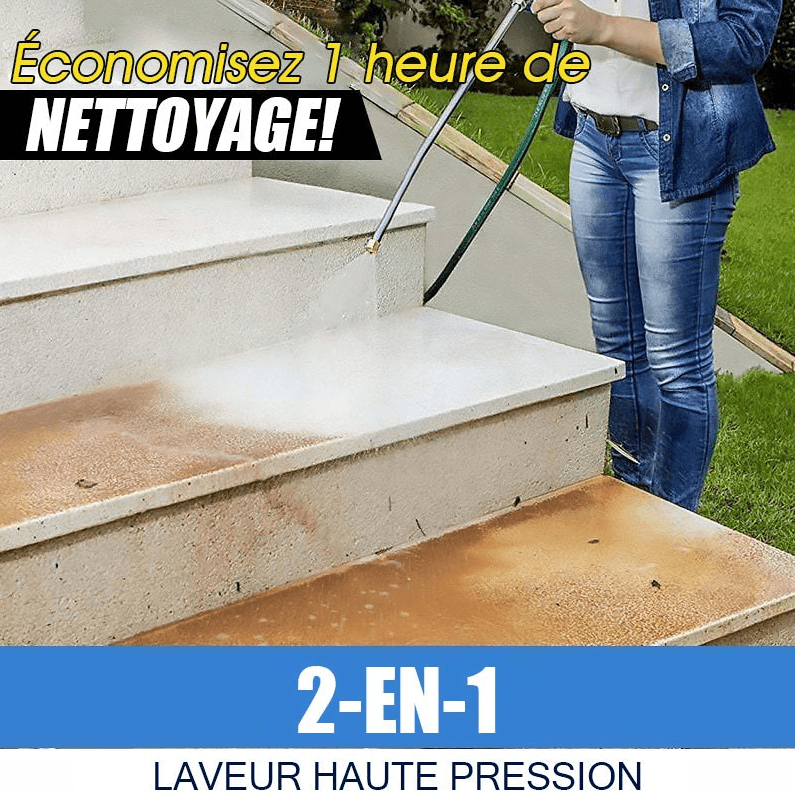 2-en-1 Nettoyeur haute pression