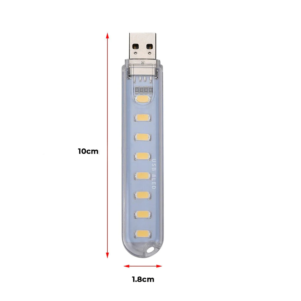 Lot de 4 Mini Lampes LED USB