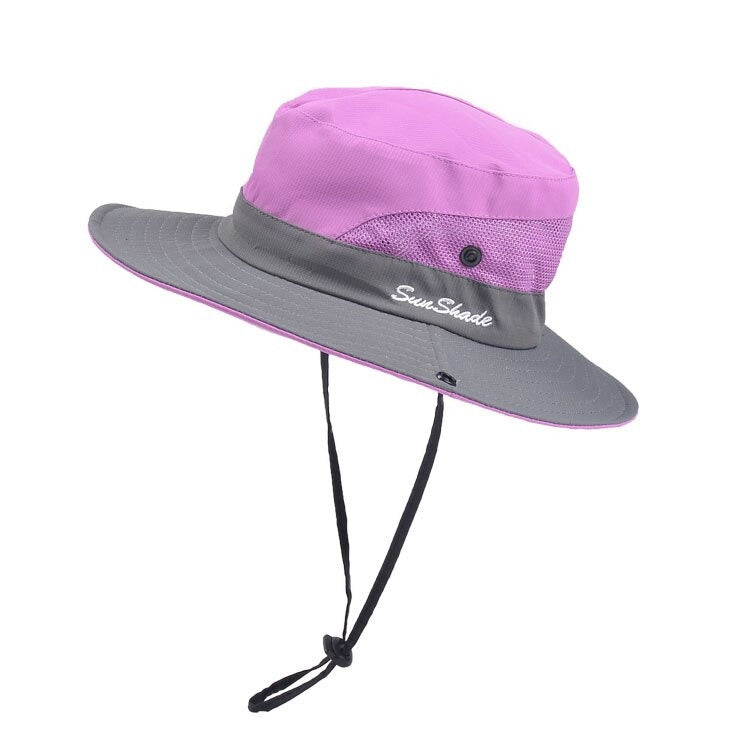 Chapeau anti-uv pliable