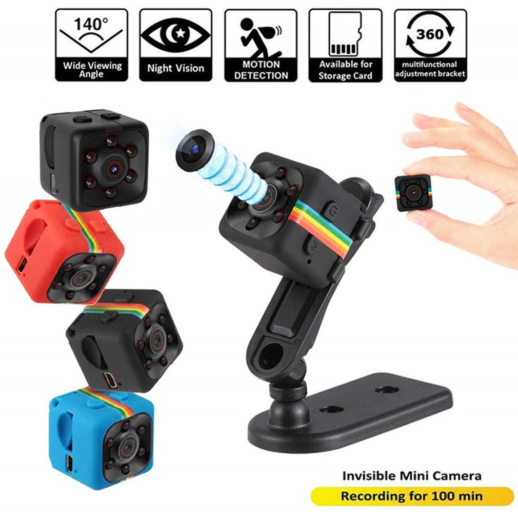 Mini caméra de surveillance 1080P + Carte SD 8G OFFERTE
