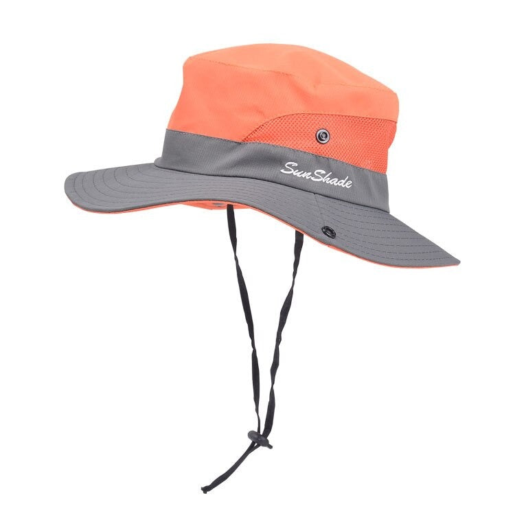 Chapeau anti-uv pliable