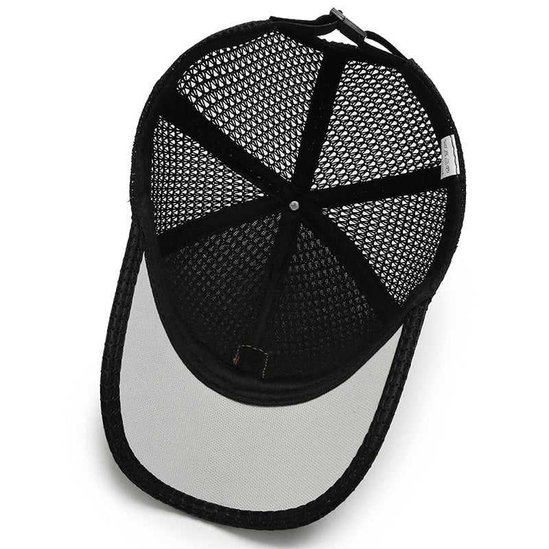 Casquette en maille respirante