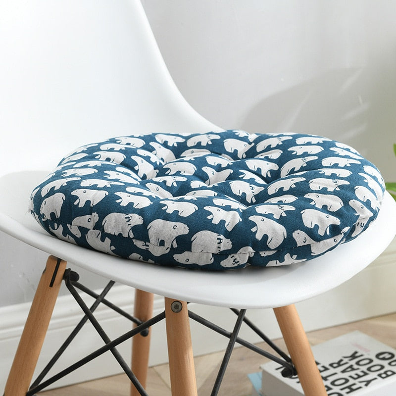 Coussin de chaise ou de sol - Avec motifs