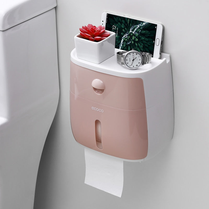 Distributeur Papier toilette avec rangement