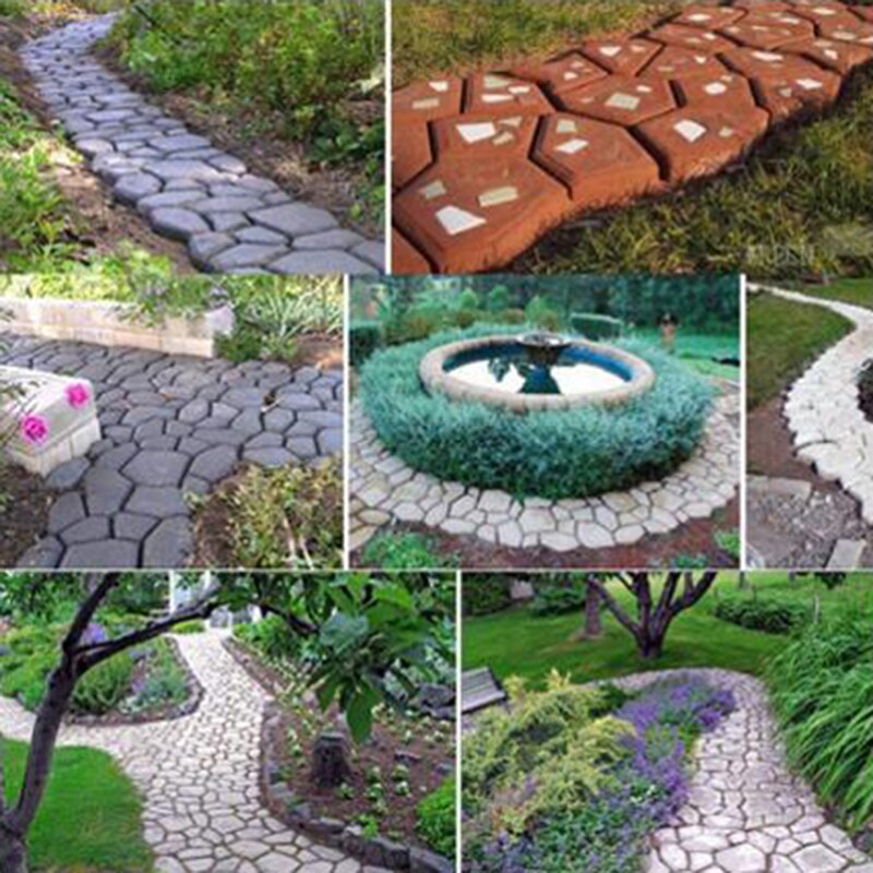 Moule pavé béton - Carrelage de jardin