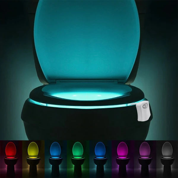 Lampe de cuvette multicolore et intelligente