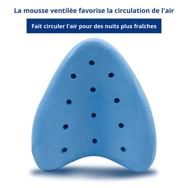 Coussin orthopédique jambes à mémoire de forme