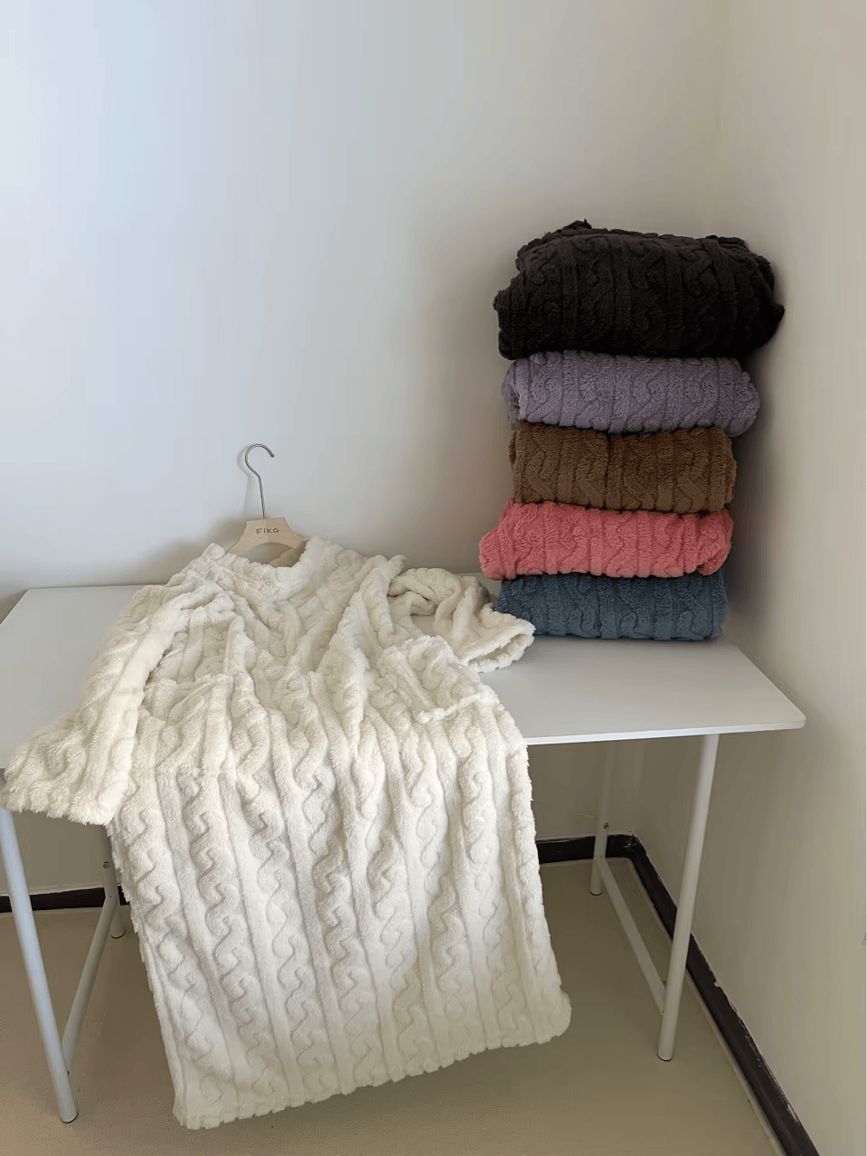 Robe de Nuit en Flanelle ULTRA CHAUDE