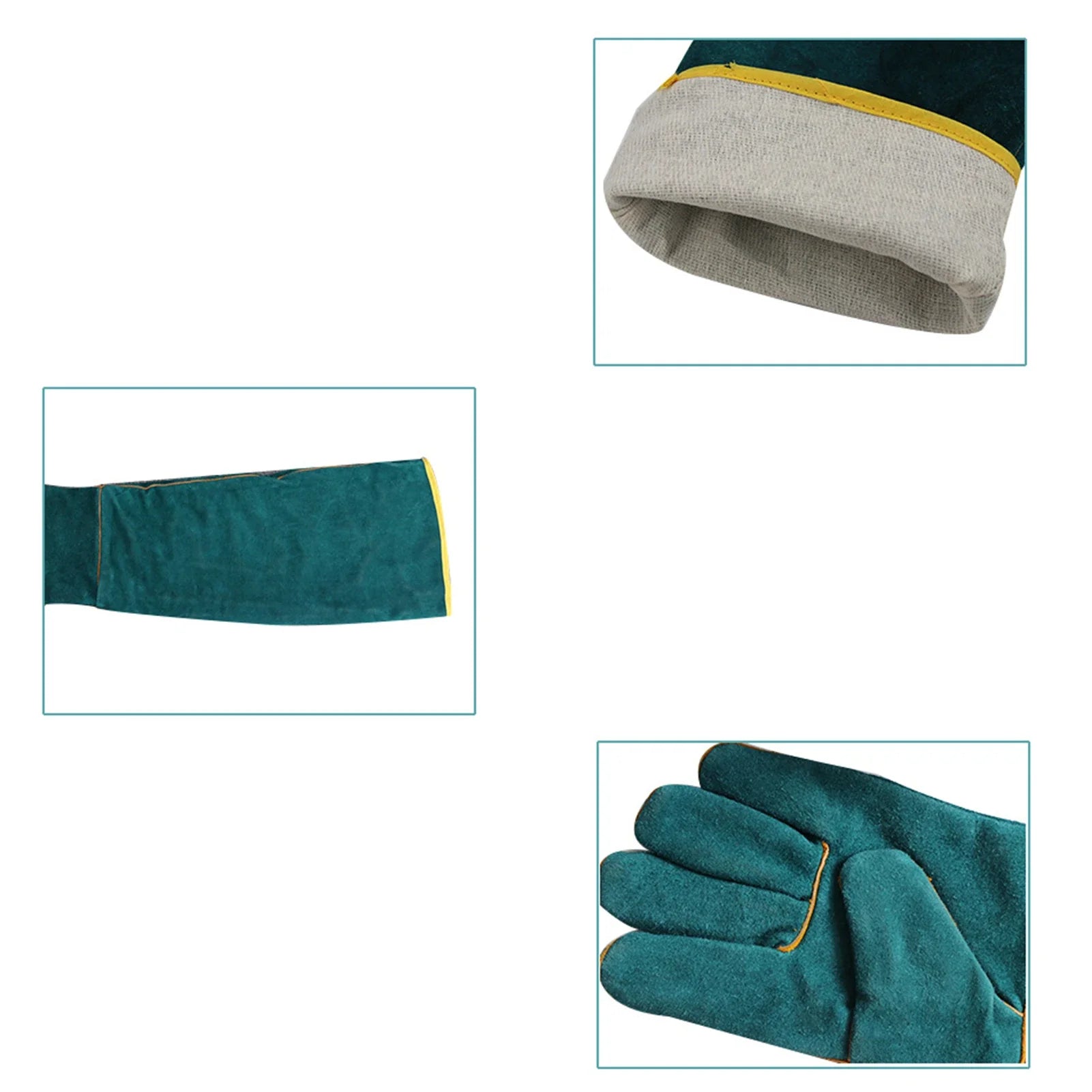 Gants de protection longs anti-morsure pour animaux