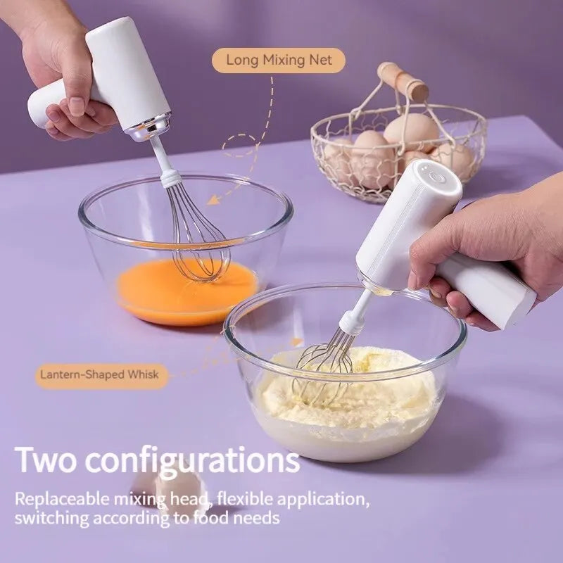 Batteur Électrique Sans Fil Compact & Puissant
