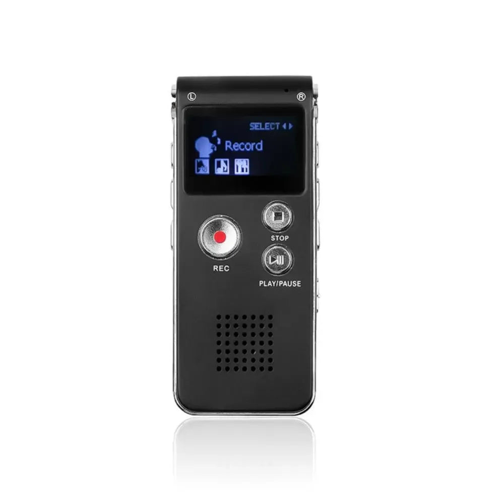 8GB Voice Recorder MP3 Player Mini Sound Audio Recorder Professional Mini USB Flash Drive Recording Dictaphone