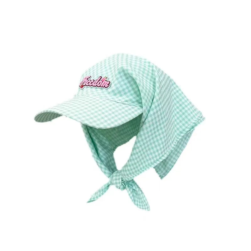 Casquette Pare-Soleil pour Femmes en Tissu Doux