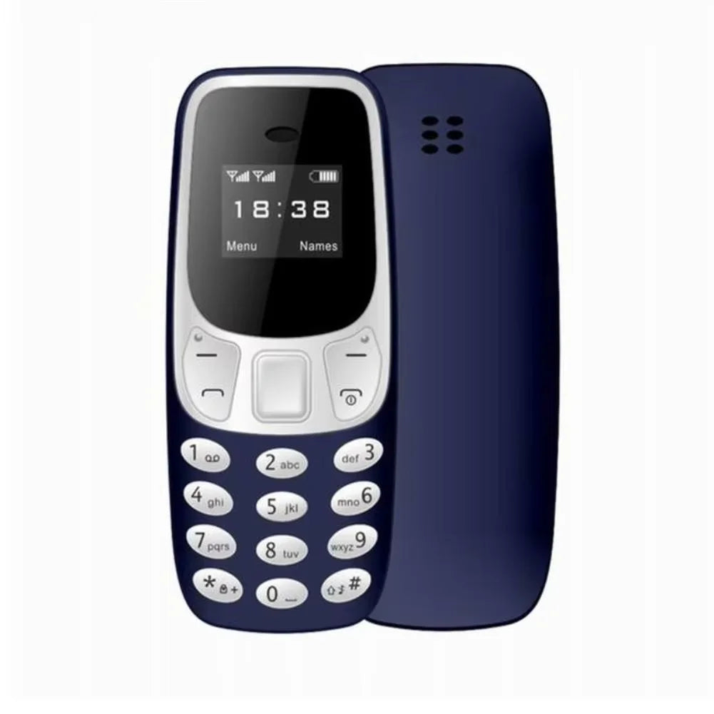 Micro Téléphone de Poche avec Lecteur MP3 et Radio FM