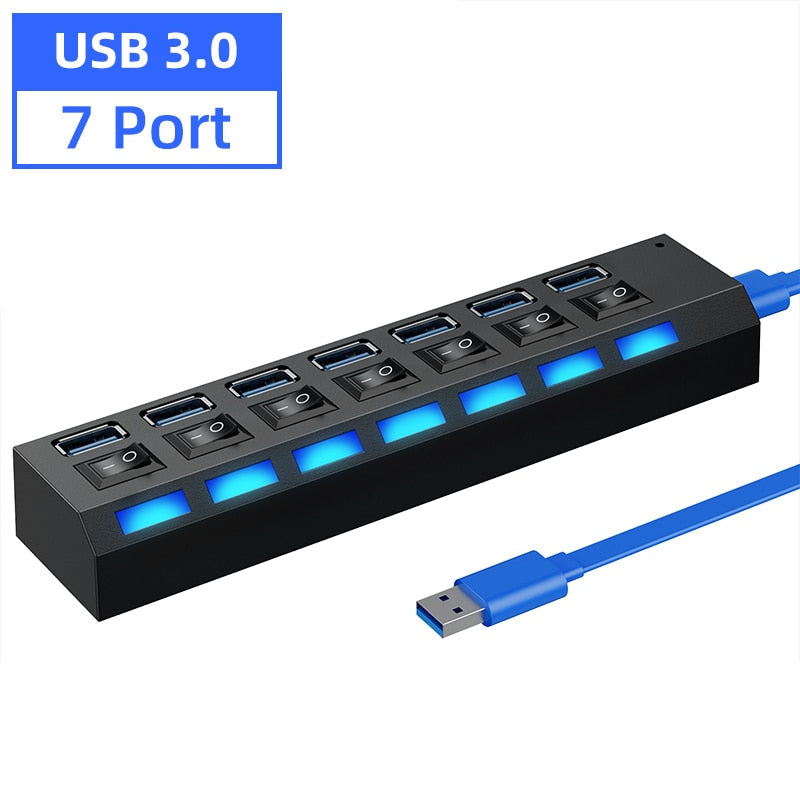 Hub multi USB haut débit 3.0