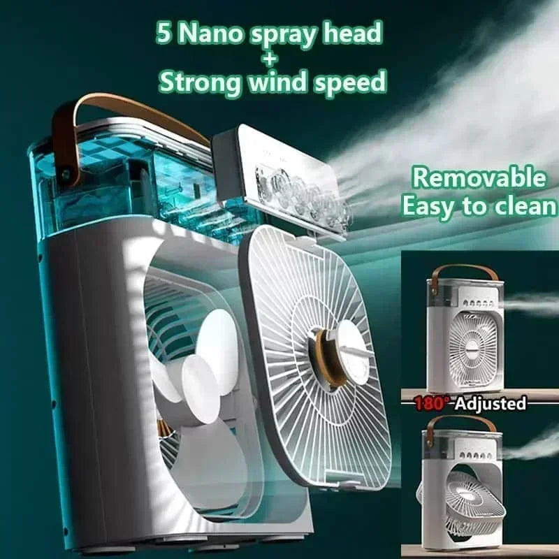 Ventilateur Brumisateur 3 en 1 Rafraîchissant EXPRESS'
