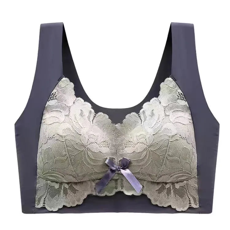 Brassière à dentelle avec larges bretelles