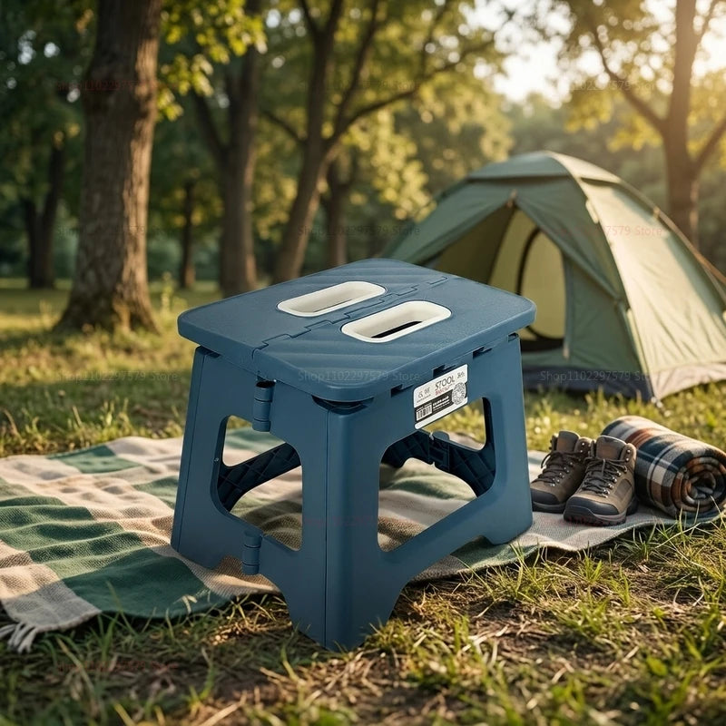 Tabouret Pliant Portable et Renforcé – Mini Chaise d’Extérieur pour Camping, Pêche, Pique-Nique, Voyage et Randonnée