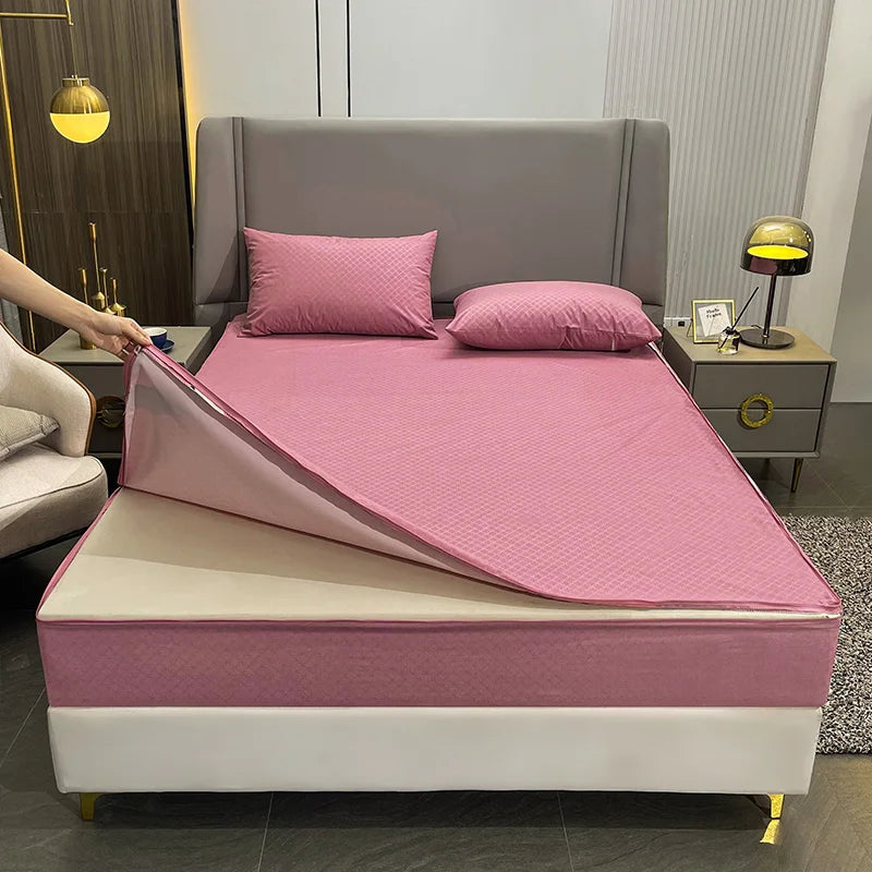 Housse Protège-Matelas Imperméable à Zip