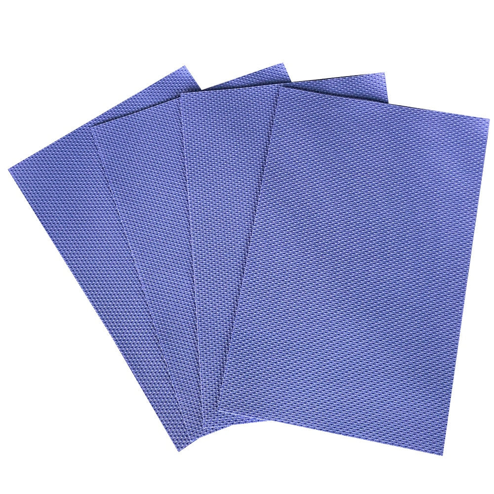 Lot de 4 Tapis de Réfrigérateur