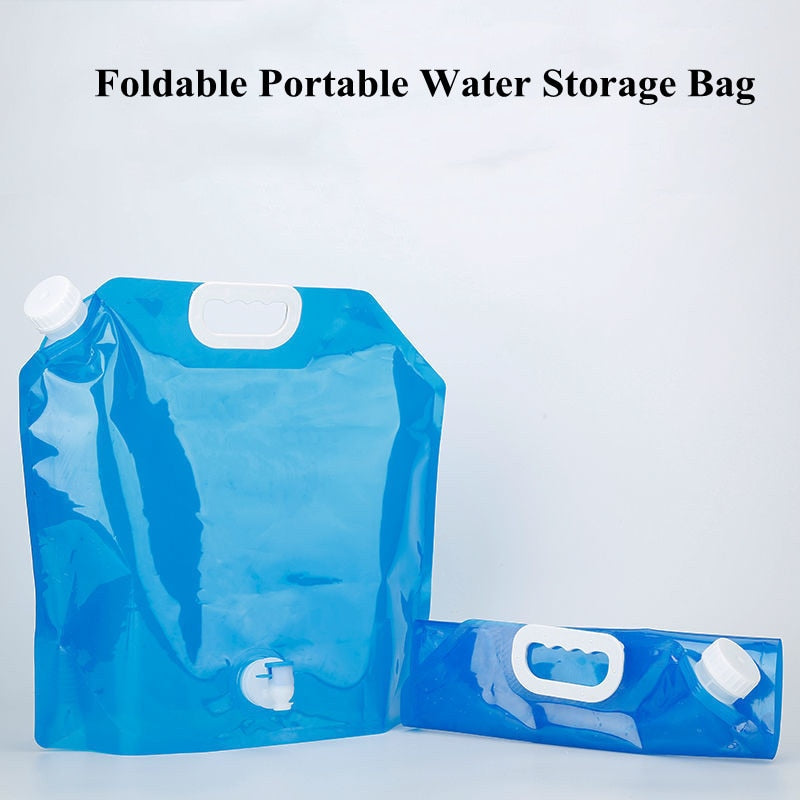 2x Sac d'eau 10L pliable - ULTRA RESISTANT