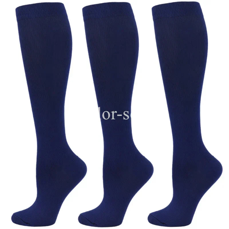 Lot de 3 Chaussettes Médicales montantes de compression